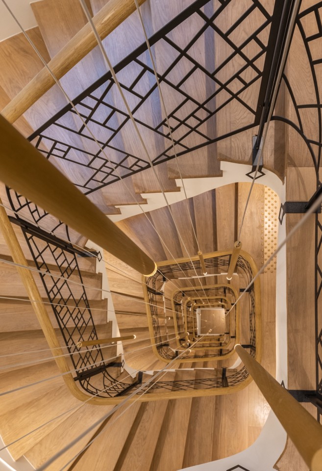 19 Saint Georges - Escalier